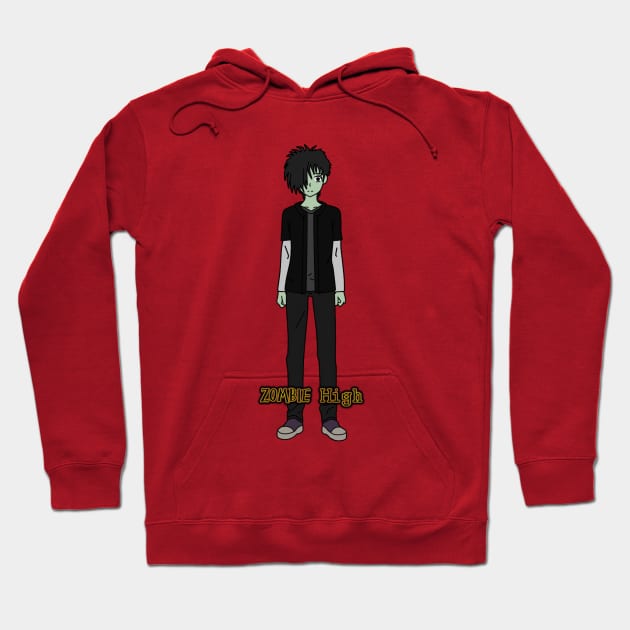 Emo Bob Zombie High Hoodie by desireatin